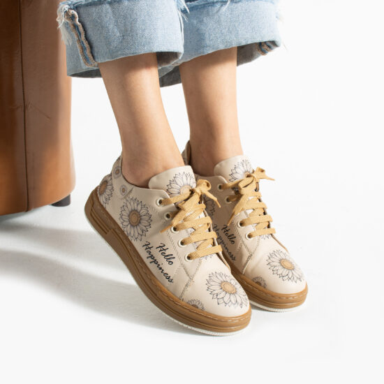 Sneakers donna ergonomiche colorate in pelle Sneakers donna colorate 2 Alternative view of Sneakers donna ergonomiche colorate in pelle