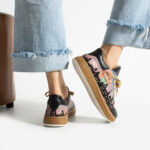 Sneakers donna ergonomiche colorate in pelle / Sneakers donna ergonomiche colorate in pelle /