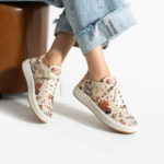 Sneakers donna ergonomiche colorate in pelle / Sneakers donna ergonomiche colorate in pelle /