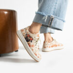 Sneakers donna ergonomiche colorate in pelle / Sneakers donna ergonomiche colorate in pelle /