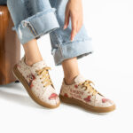 Sneakers donna ergonomiche colorate in pelle / Sneakers donna ergonomiche colorate in pelle /