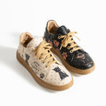 Sneakers donna ergonomiche colorate in pelle / Sneakers donna ergonomiche colorate in pelle /