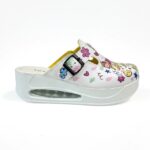 Zoccoli da lavoro sanitari donna in pelle vegana /