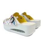 Zoccoli da lavoro sanitari donna in pelle vegana /