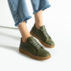 Sneakers donna marroni in pelle naturale Sneakers da donna 6 Sneakers donna marroni in pelle naturale Sneakers da donna 6