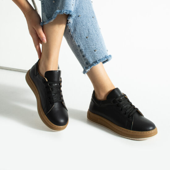 Sneakers donna nere in pelle naturale Sneakers donna colorate Sneakers donna nere in pelle naturale