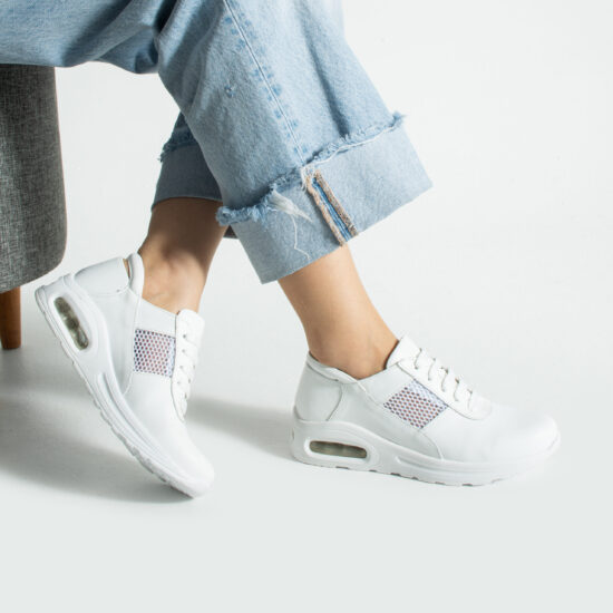 Scarpe bianche da lavoro in vera pelle Scarpe da lavoro donna Alberghiero e ristorazione Scarpe bianche da lavoro in vera pelle