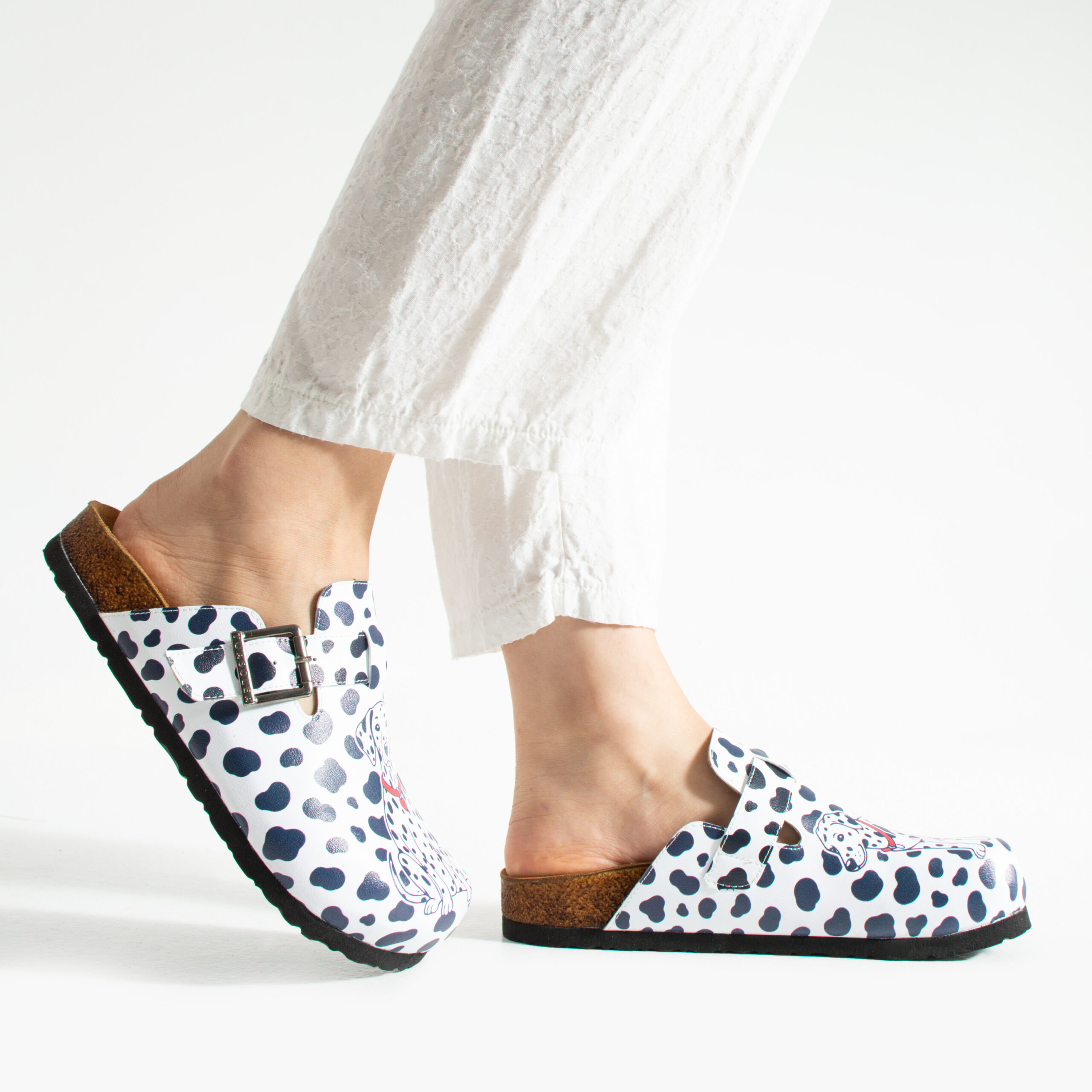 Sabot da donna basso a punta chiusa con fantasia Clogs con stampa Veterinari e toelettatori 13 Sabot da donna basso a punta chiusa con fantasia - immagine 3