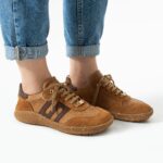 Sneakers da donna oro leggere in pelle naturale Sneakers donna colorate 6 Sneakers da donna oro leggere in pelle naturale Sneakers donna colorate 6
