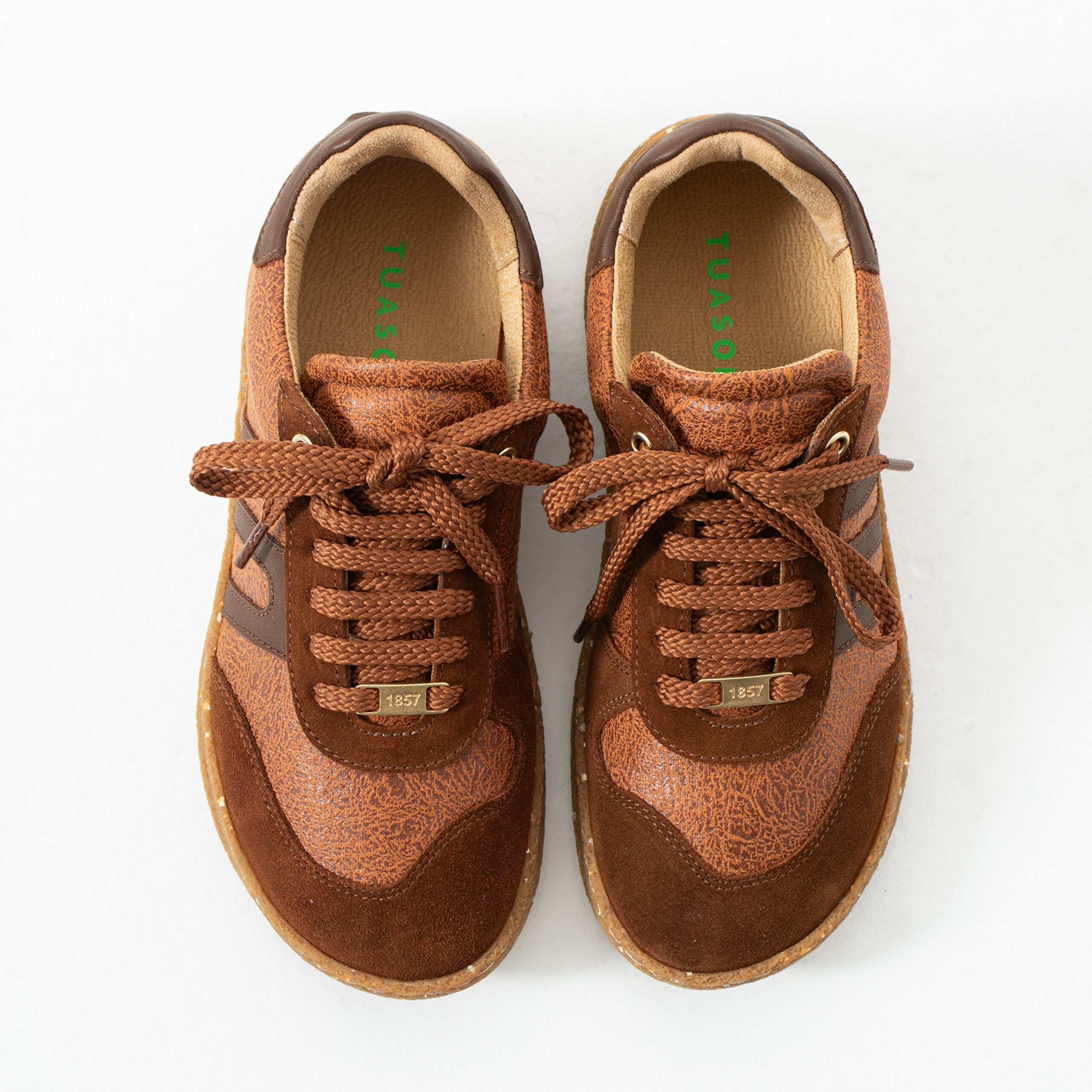 Scarpe barefoot donna con pianta larga – Terracotta Sneakers donna colorate 22 Scarpe barefoot donna con pianta larga - Terracotta - immagine 12