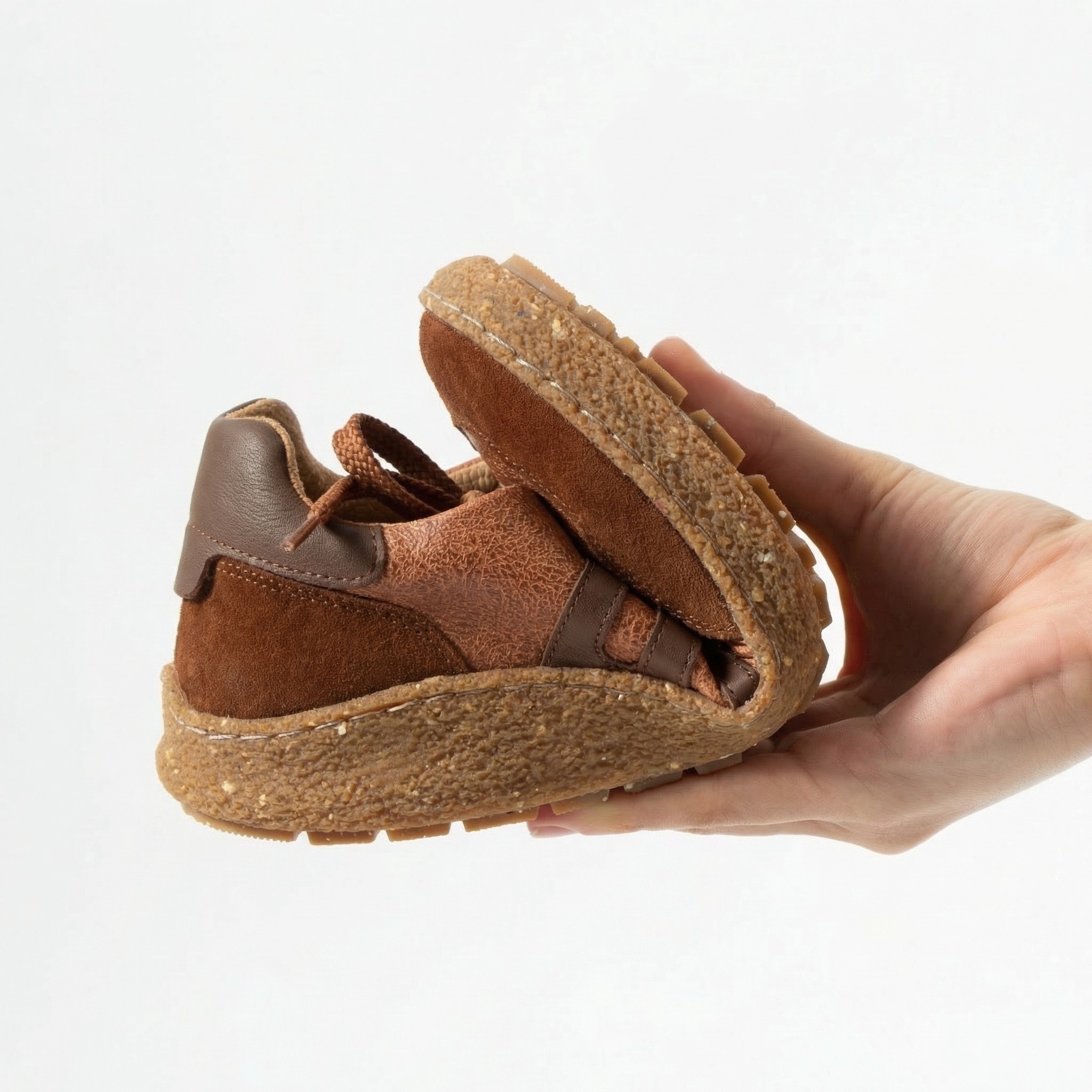 Scarpe barefoot donna con pianta larga – Terracotta Sneakers donna colorate 13 Scarpe barefoot donna con pianta larga - Terracotta - immagine 3