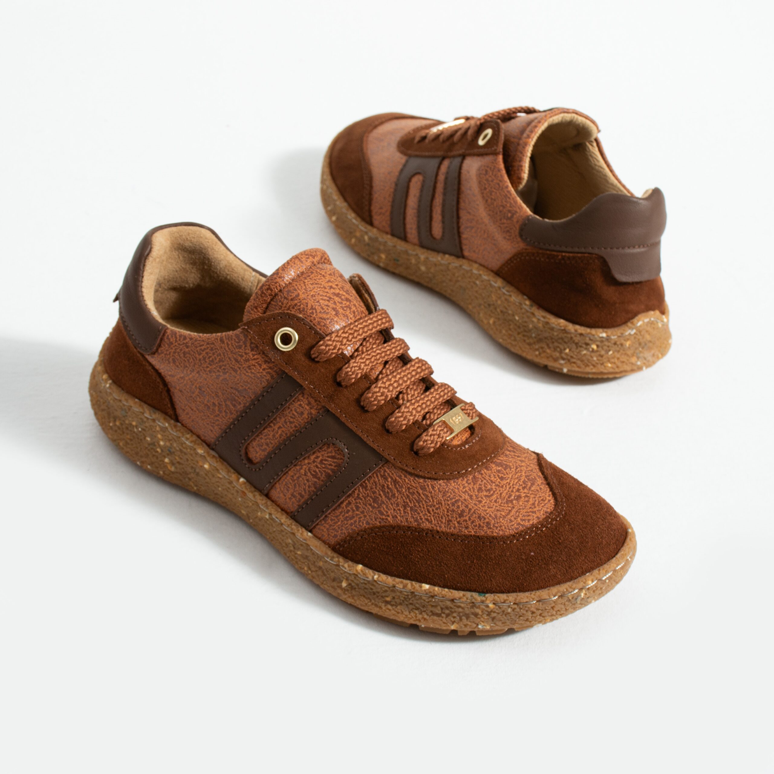 Scarpe barefoot donna con pianta larga – Terracotta Sneakers donna colorate 19 Scarpe barefoot donna con pianta larga - Terracotta - immagine 9