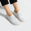 Scarpe comodissime nere da donna in pelle con memory foam Scarpe casual da donna 5 Scarpe comodissime bianche da donna in pelle con memory foam