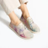 Scarpe comodissime da donna in pelle con memory foam effetto camouflage Scarpe casual da donna 6 Scarpe comodissime colorate da donna in pelle con memory foam