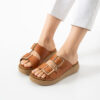 Ciabatte in pelle da donna con plantare estraibile Sandali e ciabatte da donna 6 Ciabatte in pelle da donna con plantare estraibile