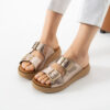 Ciabatte in pelle da donna con plantare estraibile Sandali e ciabatte da donna 6 Ciabatte in pelle da donna con plantare estraibile