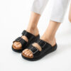 Ciabatte in pelle da donna con plantare estraibile Sandali e ciabatte da donna 5 Ciabatte in pelle da donna con plantare estraibile