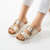 Ciabatte in pelle da donna con plantare estraibile Sandali e ciabatte da donna 5 Ciabatte in pelle da donna con plantare estraibile