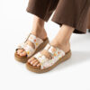 Ciabatte in pelle da donna con plantare estraibile Sandali e ciabatte da donna 5 Ciabatte in pelle da donna con plantare estraibile