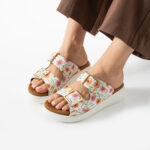 Ciabatte in pelle da donna con plantare estraibile Sandali e ciabatte da donna 5 Ciabatte in pelle da donna con plantare estraibile