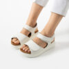 Sandali da donna in pelle con plantare estraibile e strappo Sandali e ciabatte da donna 5 Sandali da donna in pelle con plantare estraibile e strappo