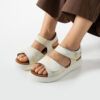 Sandali da donna in pelle con plantare estraibile e strappo Sandali e ciabatte da donna 6 Sandali da donna in pelle con plantare estraibile e strappo