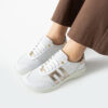 Sneakers eleganti da donna in pelle – arancioni Sneakers da donna 5 Scarpe barefoot donna con pianta larga