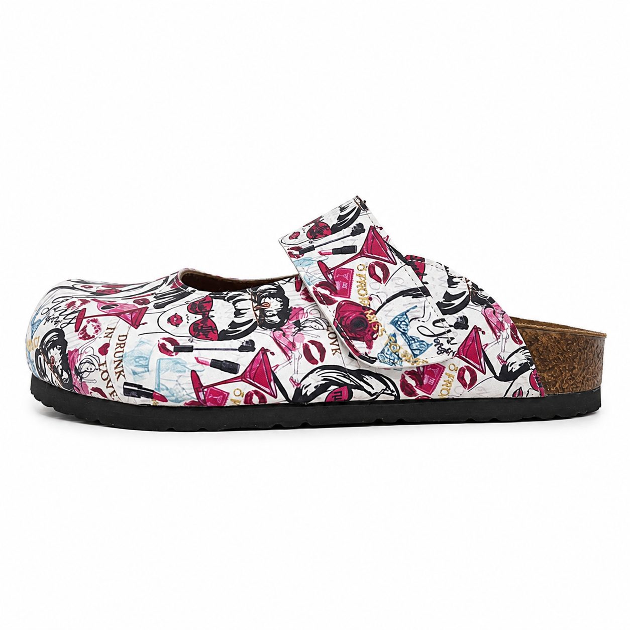 Sabot da donna basso a punta chiusa con fantasia Sabot da donna Шарени 9 Sabot da donna basso a punta chiusa con fantasia — 9