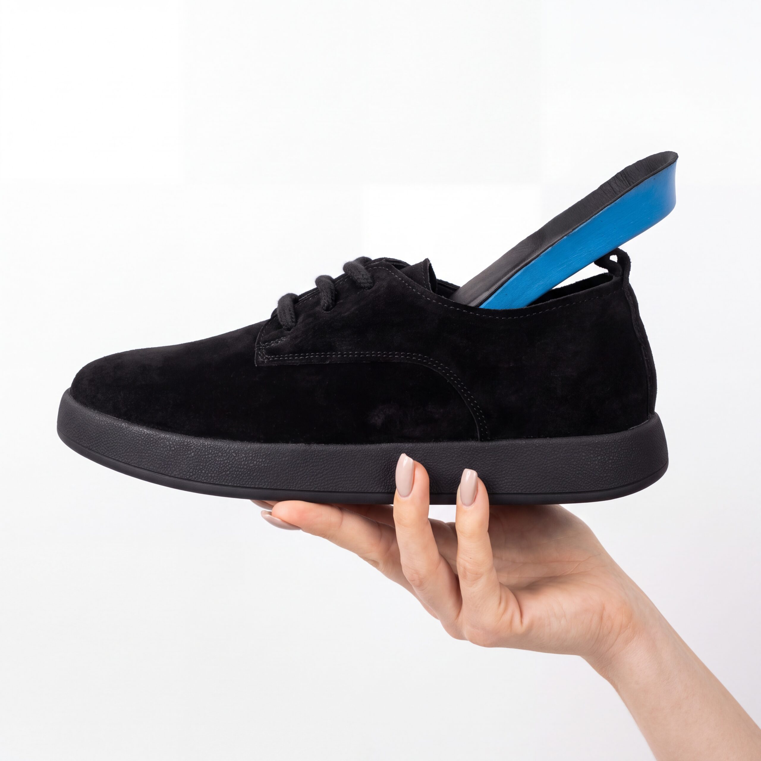 Scarpe da donna in pelle scamosciata con memory foam Scarpe casual da donna 7 Scarpe da donna in pelle scamosciata con memory foam - vista dall'alto