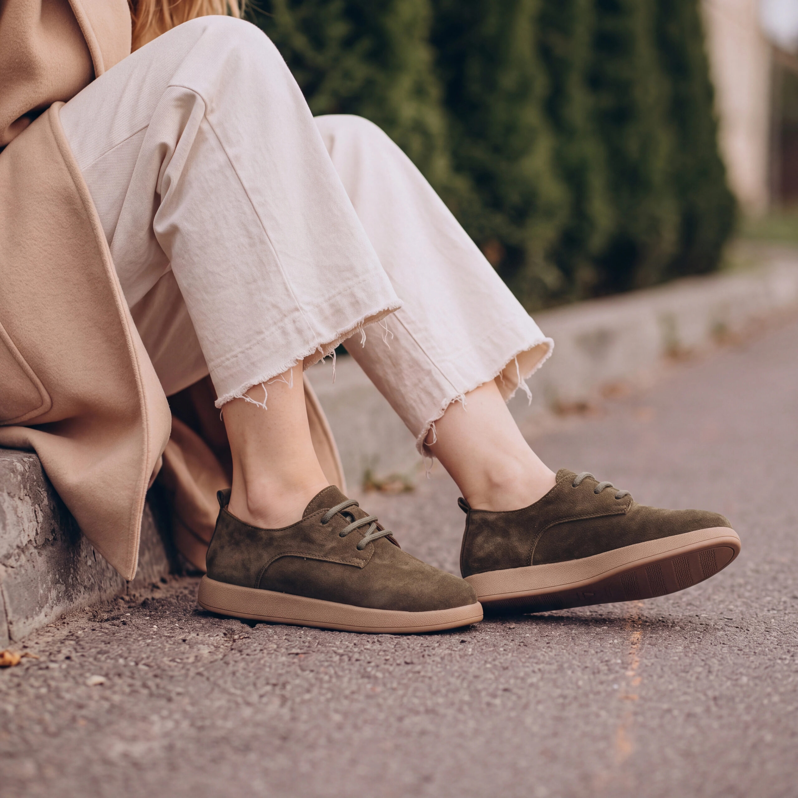 Scarpe da donna in pelle scamosciata con memory foam Scarpe casual da donna 9 Scarpe da donna in pelle scamosciata con memory foam