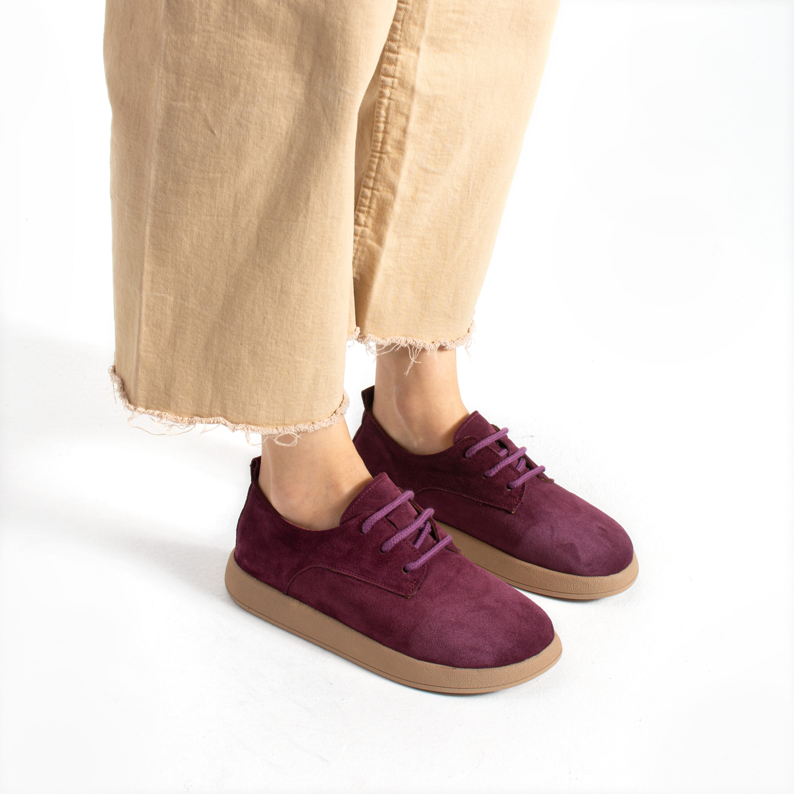 Scarpe da donna in pelle scamosciata con memory foam Scarpe casual da donna Scarpe da donna in pelle scamosciata con memory foam