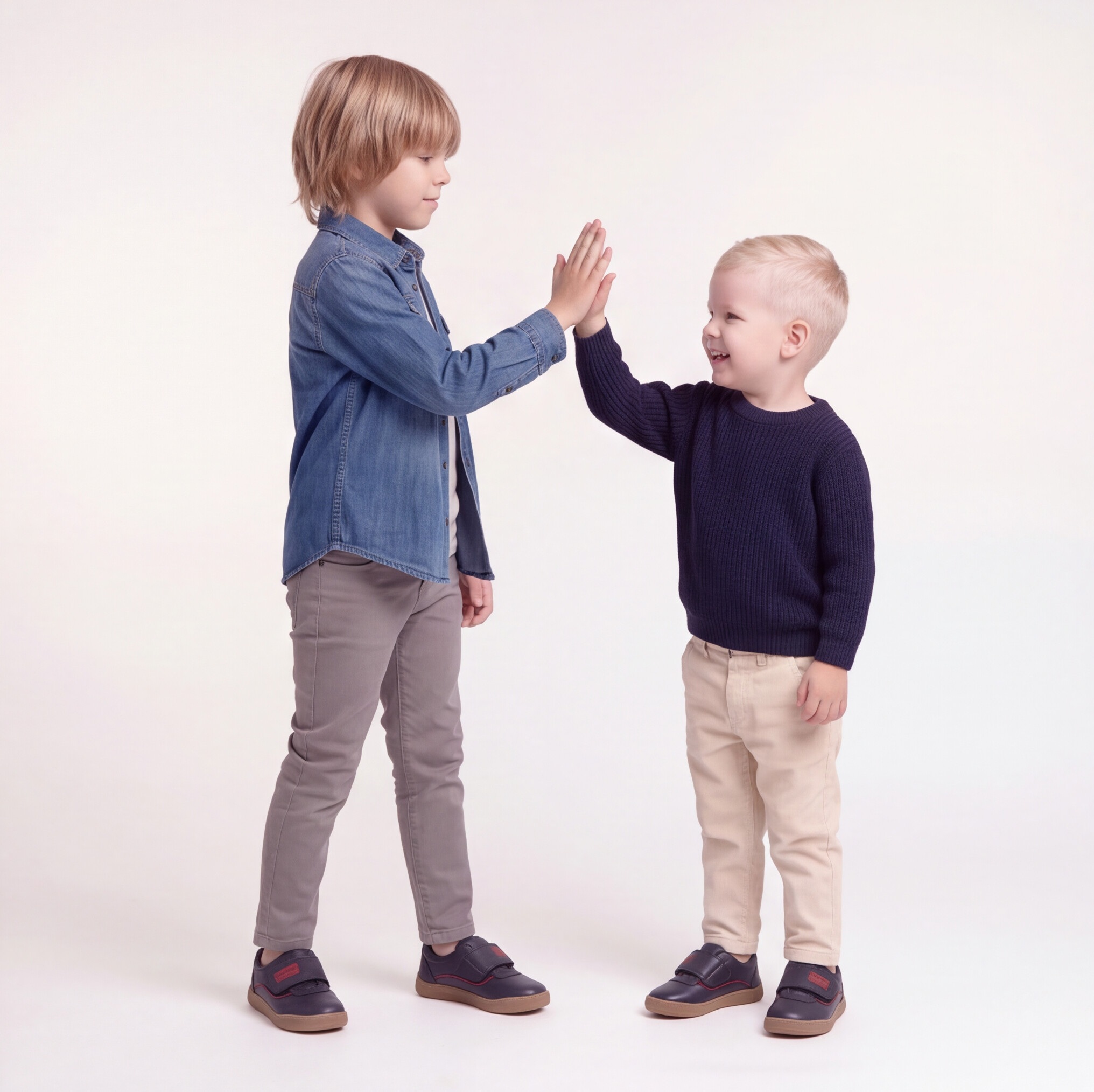 Scarpe barefoot per bambini in vera pelle Scarpe barefoot per bambini 2 Scarpe barefoot per bambini in vera pelle - Син