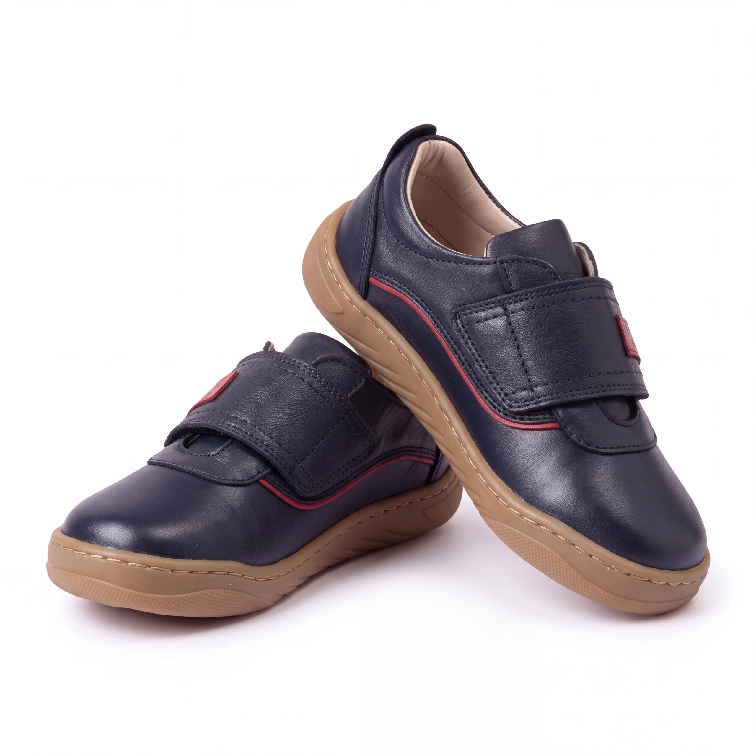 Scarpe barefoot per bambini in vera pelle Scarpe barefoot per bambini 3 Scarpe Barefoot TSL Barefoot Mini Go Navy от Естествена кожа