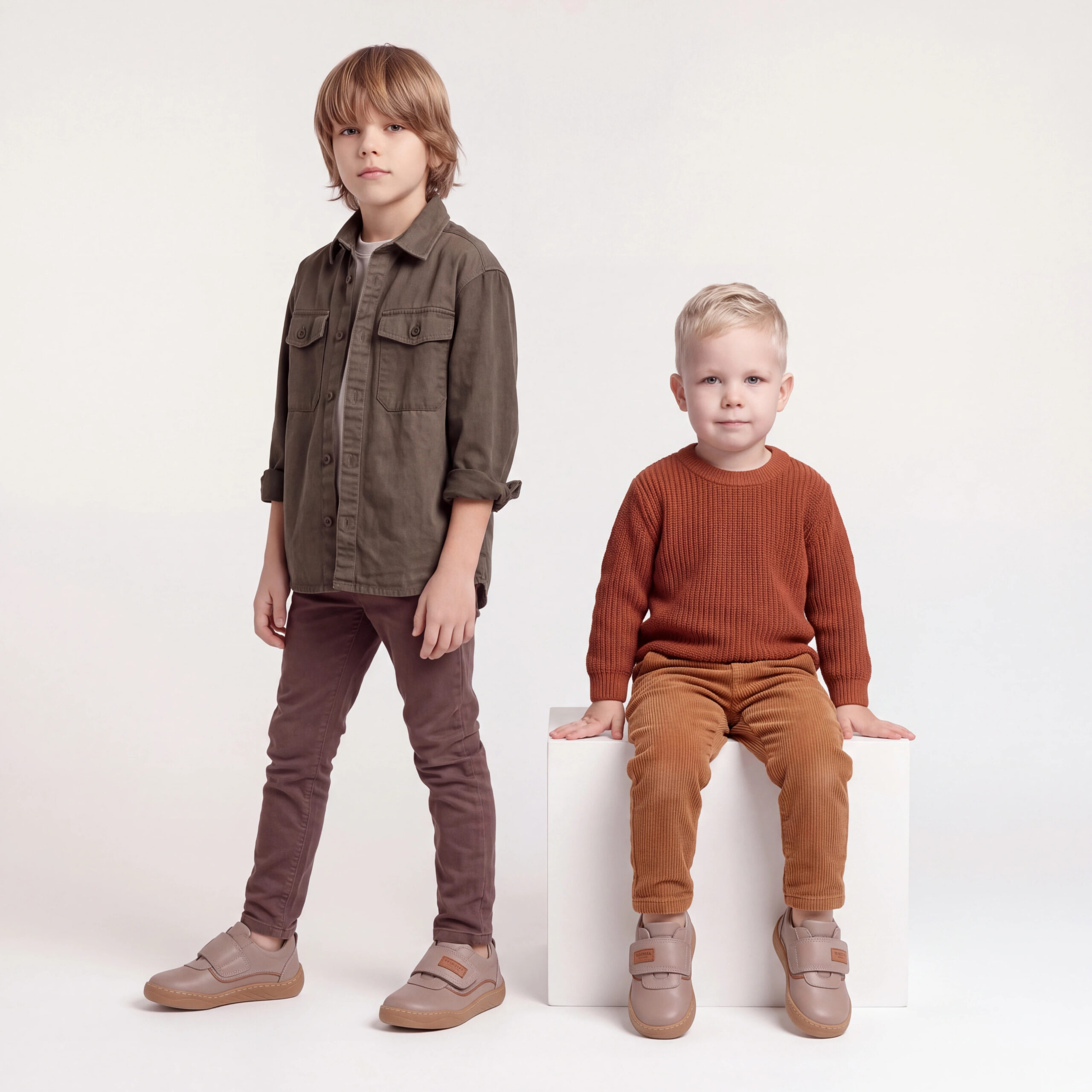 Scarpe barefoot per bambini in vera pelle Scarpe barefoot per bambini 10 Scarpe barefoot per bambini in vera pelle - Бежов
