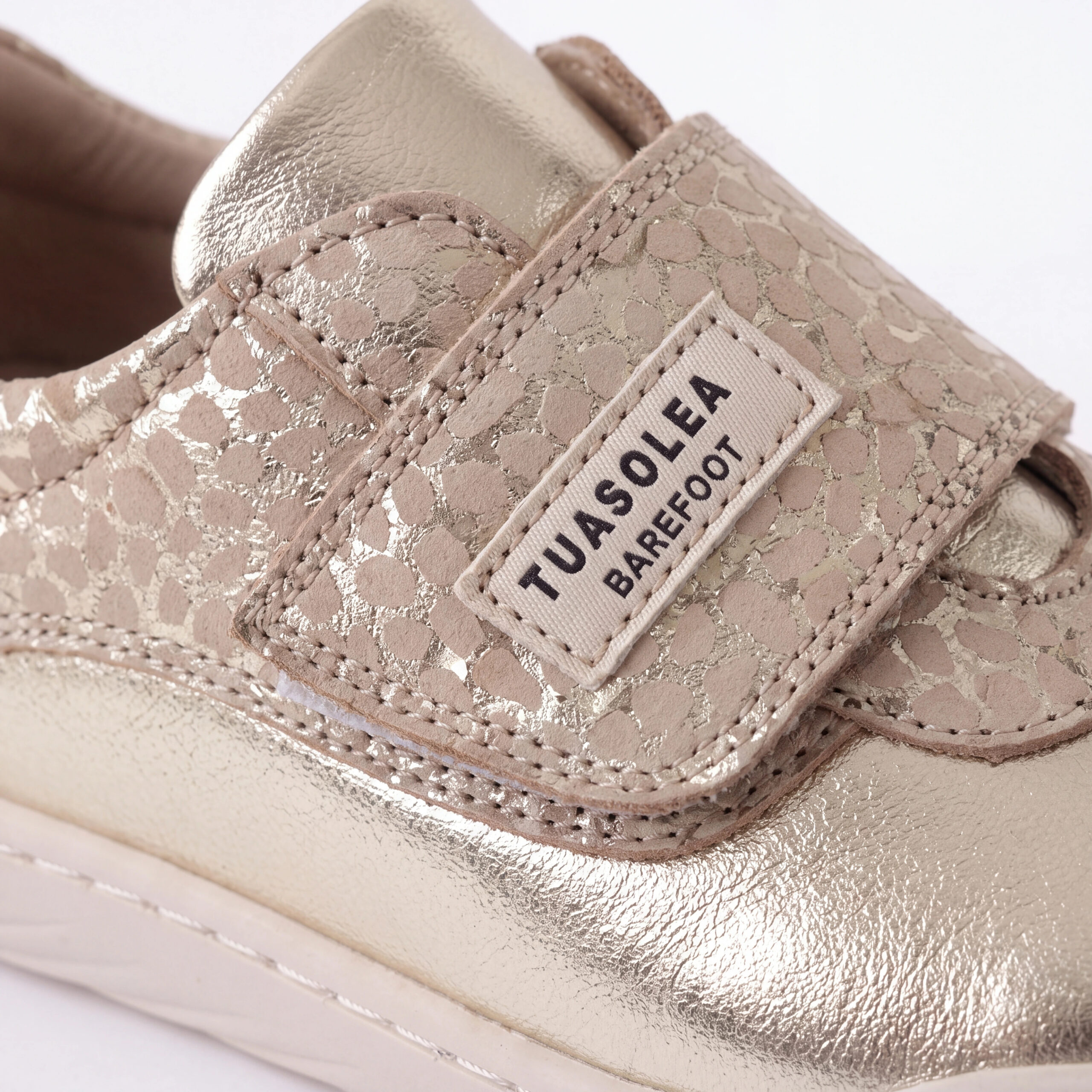 Scarpe barefoot per bambini in vera pelle Scarpe barefoot per bambini 5 TSL Barefoot Mini Go Gold 900034 Златист