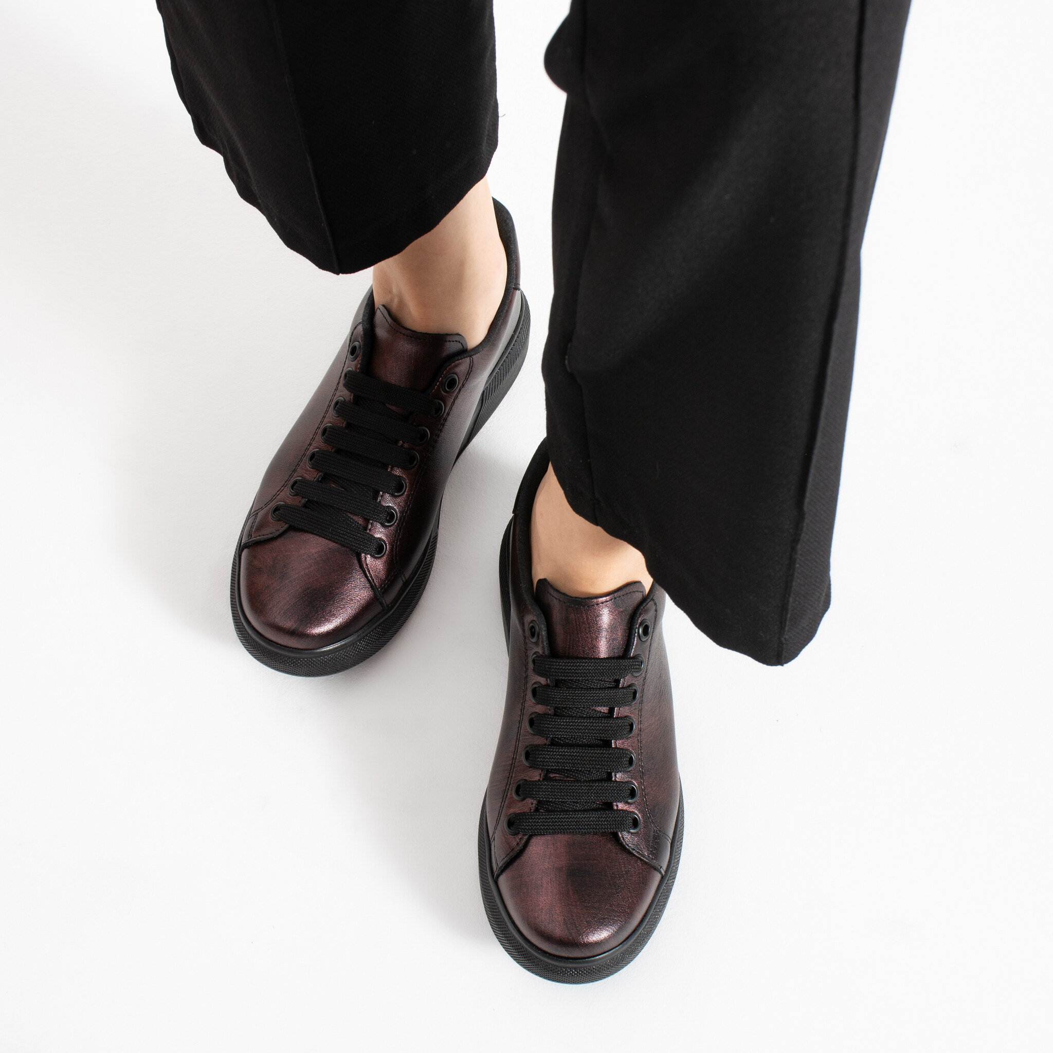 Sneakers eleganti da donna in vera pelle Sneakers da donna 3 Sneakers da donna - TSL Timeless Vintage