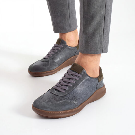 Sneakers barefoot da uomo in vera pelle Sneakers uomo Sneakers barefoot da uomo in vera pelle - TSL Barefoot Atlas Blue
